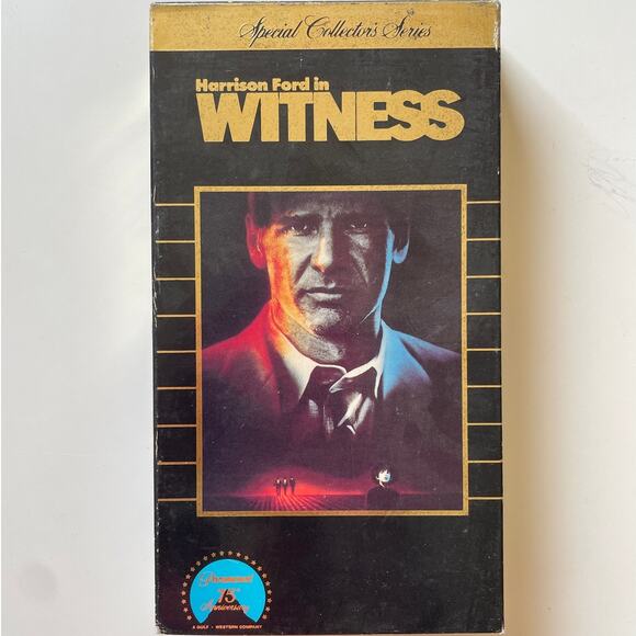 Paramount Pictures | Media | Witness Vhs Tape Special Collectors ...